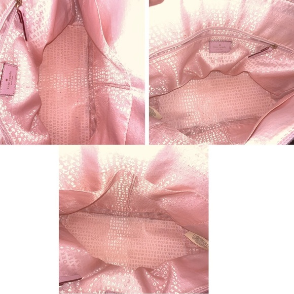 Kate Spade Pink Polka Dot Tote Bag - Picture 9 of 11